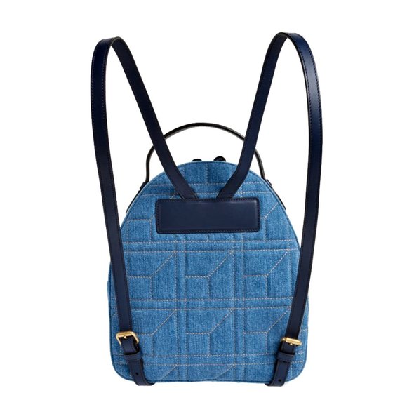 Gucci Gg Marmont Matelassé Denim Pearl Backpack main image 8